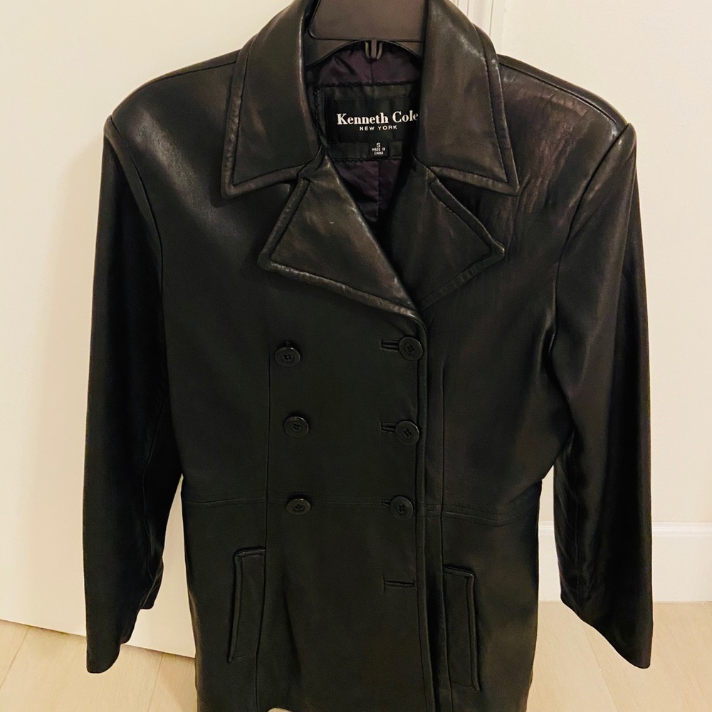 Kenneth Cole women's leather jacket